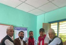 पूर्व विधार्थी मंचद्वारा कालिका आविमा १ लाख ११ हजारको अक्षयकोष स्थापना